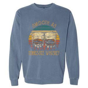 Smooth Tennessee Whiskey Graphic Western Cactus Mountains Garment-Dyed Sweatshirt