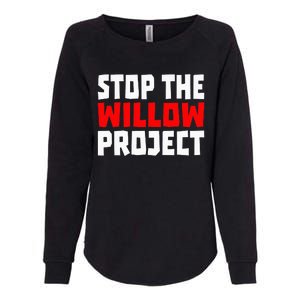 Stop The Willow Project Womens California Wash Sweatshirt