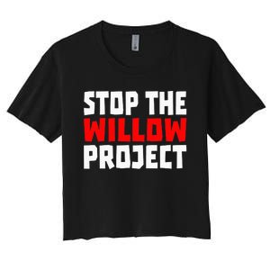 Stop The Willow Project Women's Crop Top Tee