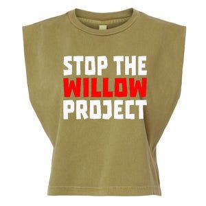 Stop The Willow Project Garment-Dyed Women's Muscle Tee