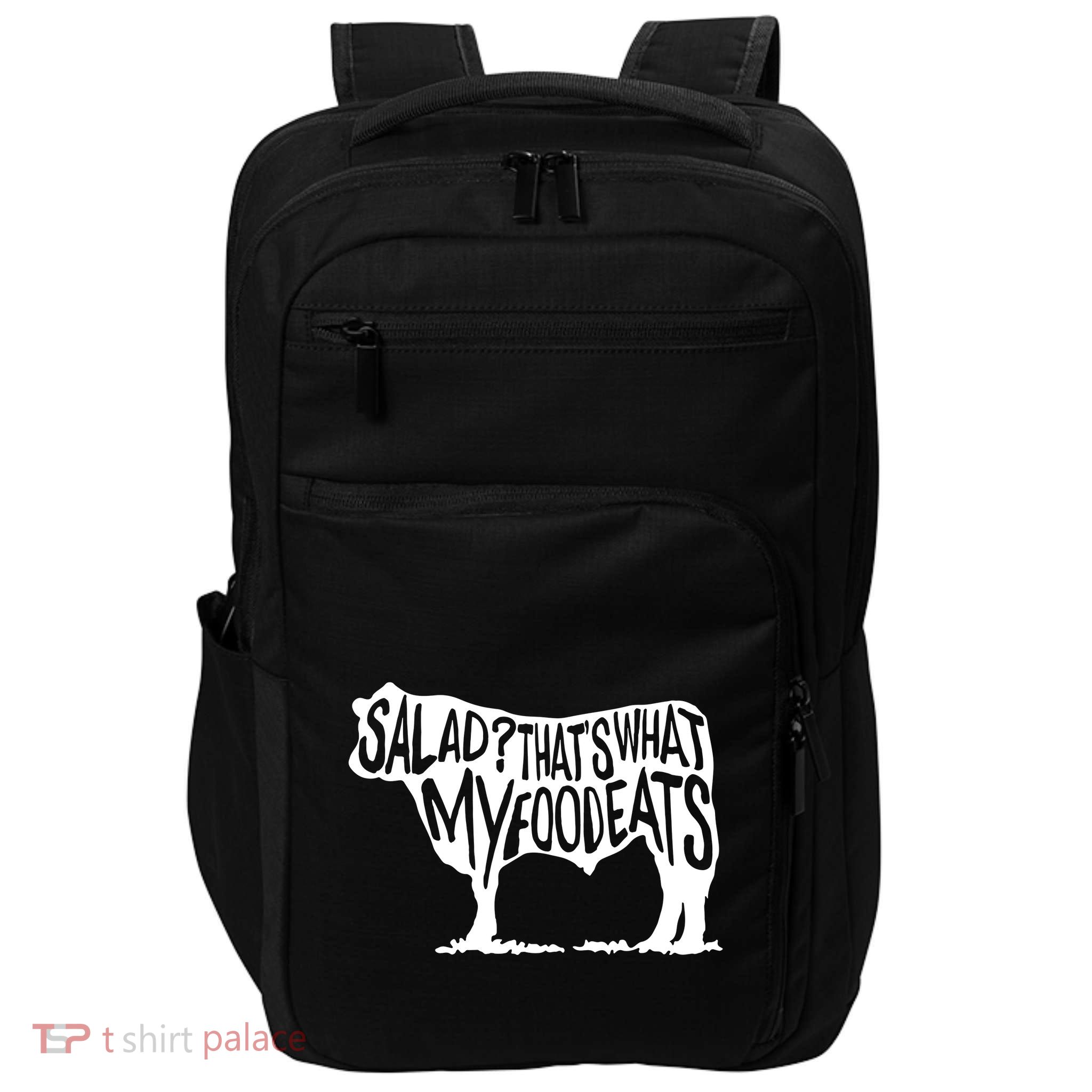 Salad ThatS What My Food Eats Impact Tech Backpack