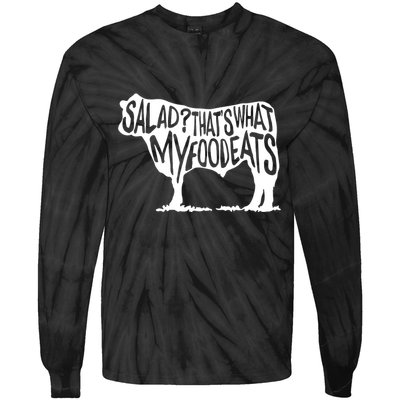Salad ThatS What My Food Eats Tie-Dye Long Sleeve Shirt