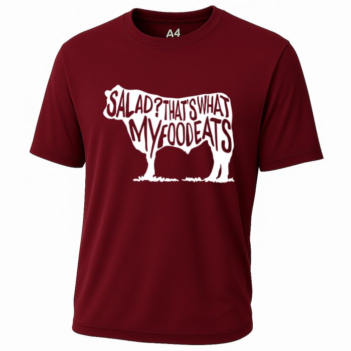 Salad ThatS What My Food Eats Cooling Performance Crew T-Shirt