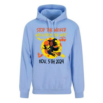 Stop The Wicked Witch From The West Nov. 5th 2024 Unisex Surf Hoodie