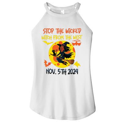 Stop The Wicked Witch From The West Nov. 5th 2024 Women’s Perfect Tri Rocker Tank