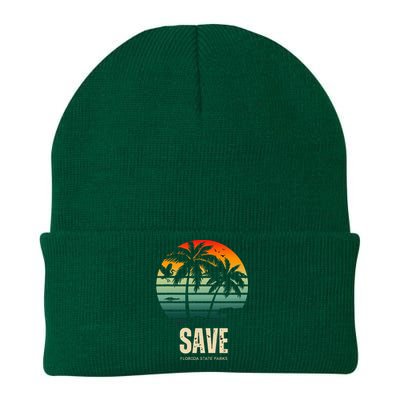 Save The Wildlife Knit Cap Winter Beanie