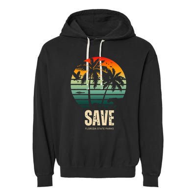 Save The Wildlife Garment-Dyed Fleece Hoodie