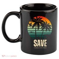 Save The Wildlife 11oz C Handle Ceramic Mug