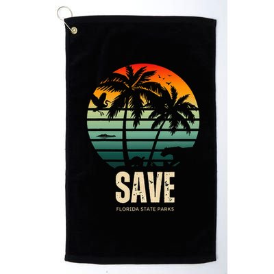 Save The Wildlife Golf Towel