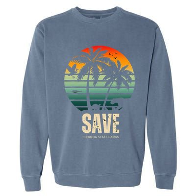 Save The Wildlife Garment-Dyed Sweatshirt
