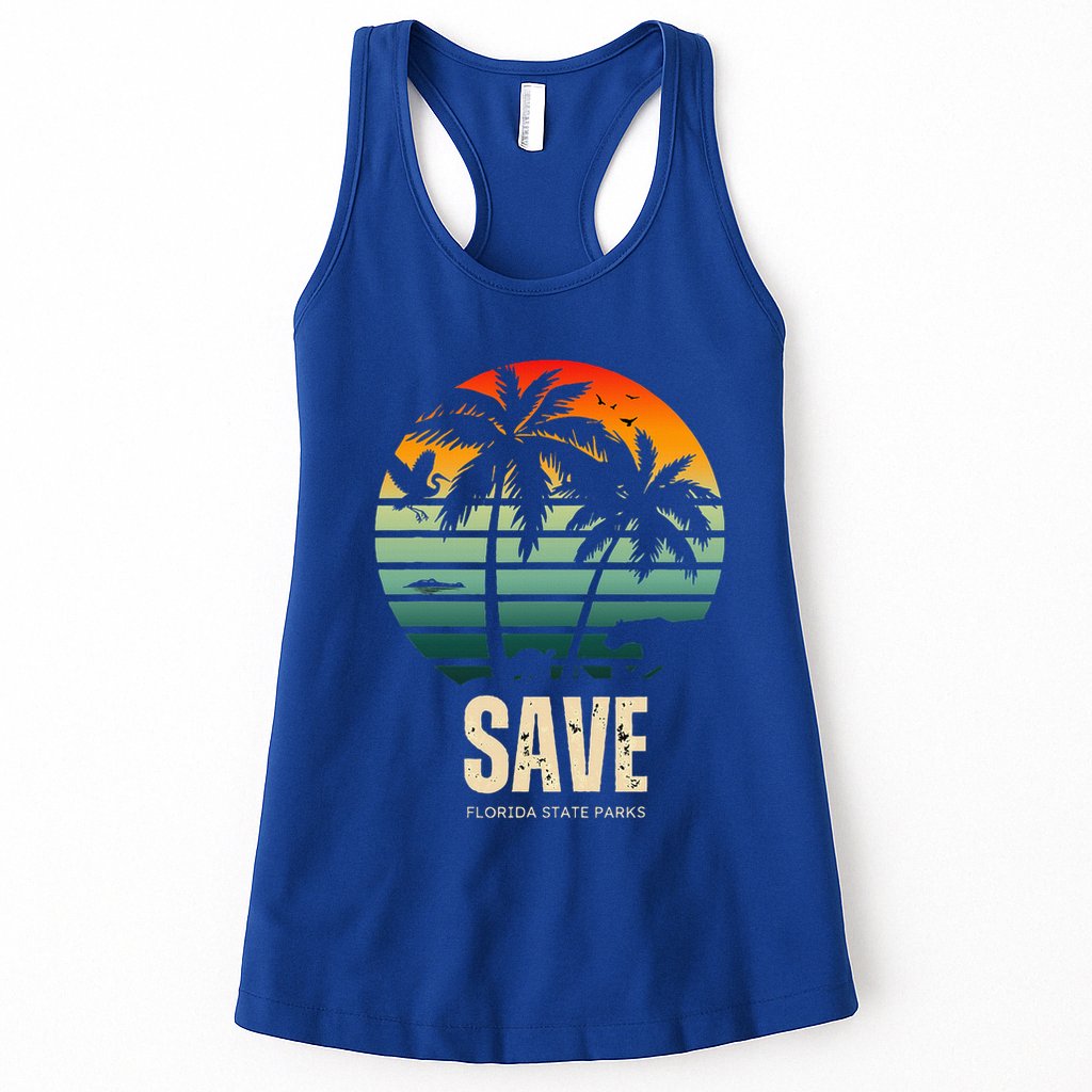 Save The Wildlife Womens Tank Top