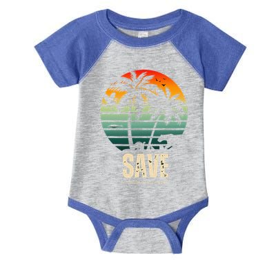 Save The Wildlife Infant Baby Jersey Bodysuit
