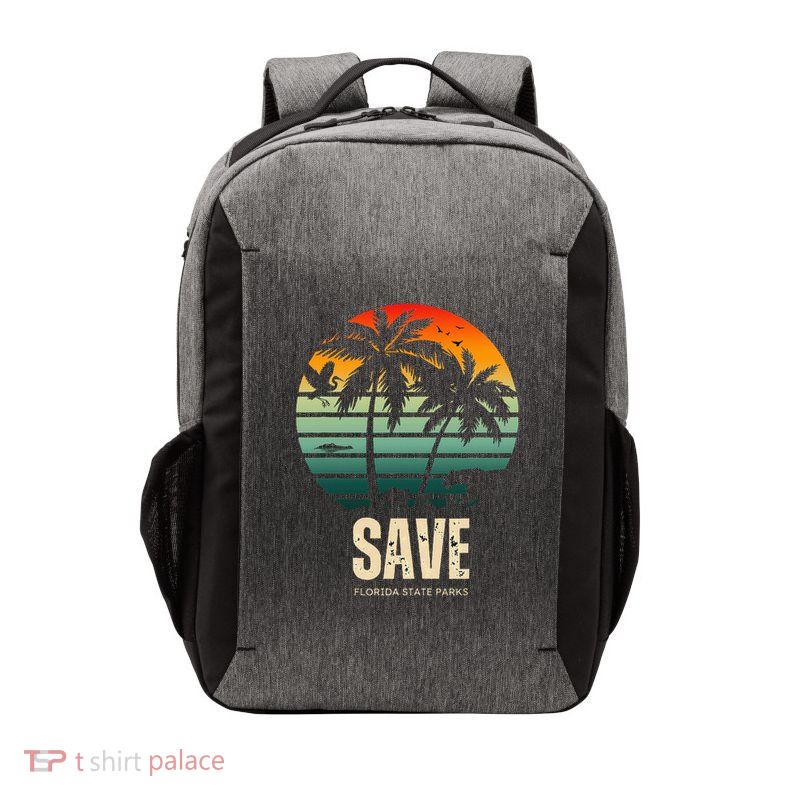 Save The Wildlife Vector Backpack