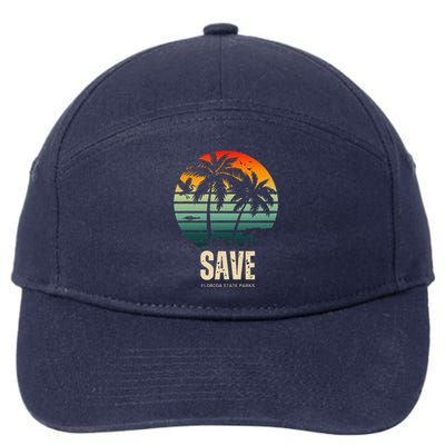 Save The Wildlife 7-Panel Snapback Hat