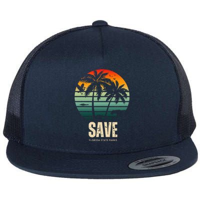 Save The Wildlife Flat Bill Trucker Hat