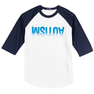 Seeing The World Differently Autism Awareness Gift Baseball Sleeve Shirt