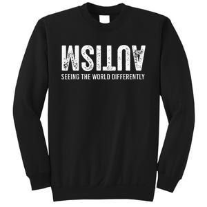 Seeing The World Differently Autism Awareness Sweatshirt