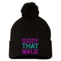 Sissy That Walk Pom Pom 12in Knit Beanie