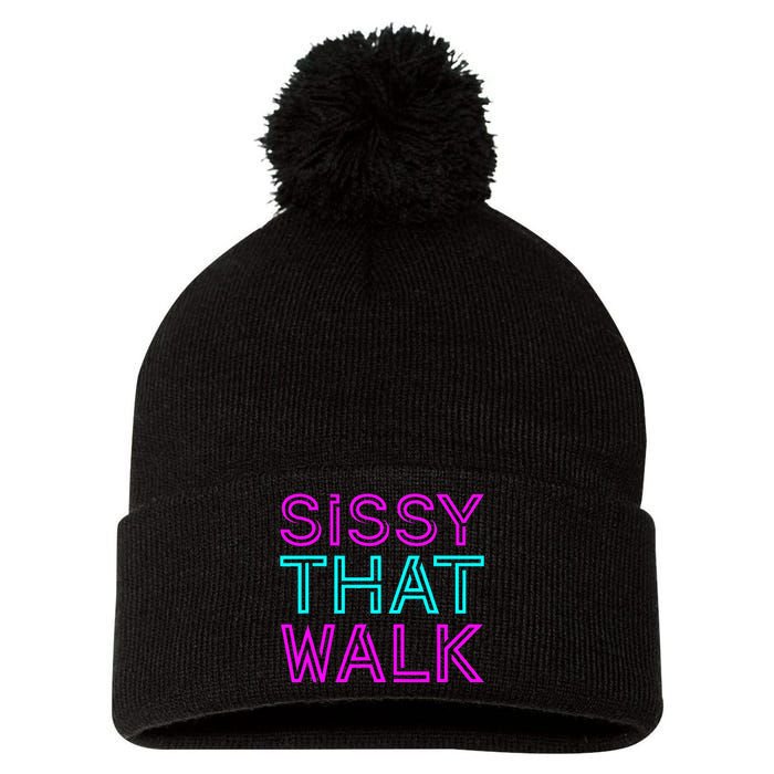 Sissy That Walk Pom Pom 12in Knit Beanie