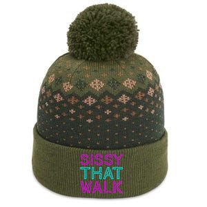 Sissy That Walk The Baniff Cuffed Pom Beanie