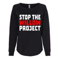 Stop The Willow Project Womens California Wash Sweatshirt