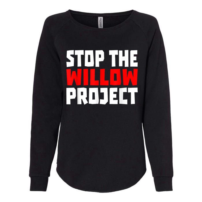 Stop The Willow Project Womens California Wash Sweatshirt