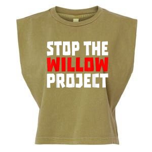 Stop The Willow Project Garment-Dyed Women's Muscle Tee