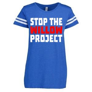 Stop The Willow Project Enza Ladies Jersey Football T-Shirt