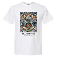 Strawberry Thief William Morris Pattern Vintage Art Garment-Dyed Heavyweight T-Shirt