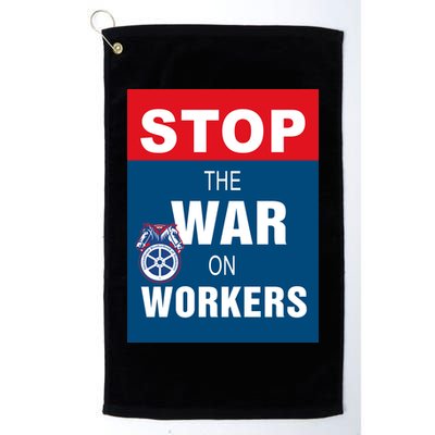 Stop The War On Workers Golf Towel