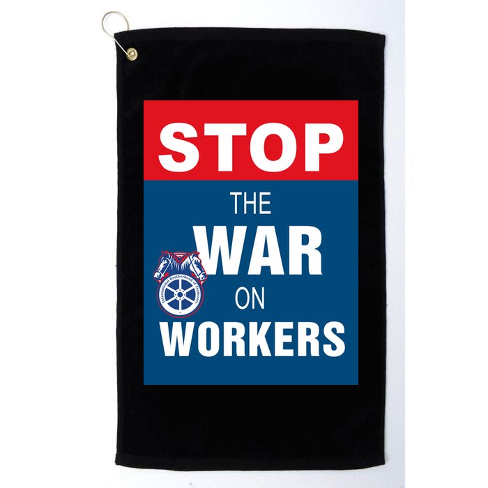 Stop The War On Workers Golf Towel