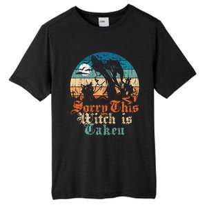 Sorry This Witch Is Taken Married Gift From Friend Meaningful Gift Tall Fusion ChromaSoft Performance T-Shirt