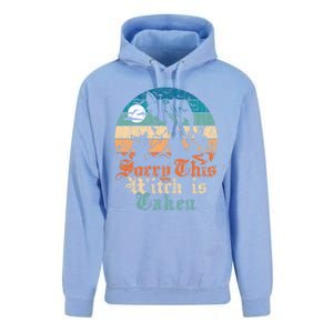 Sorry This Witch Is Taken Married Gift From Friend Meaningful Gift Unisex Surf Hoodie