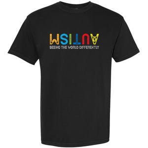 Seeing The World Differently Autism Awareness Garment-Dyed Heavyweight T-Shirt