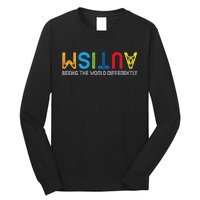 Seeing The World Differently Autism Awareness Long Sleeve Shirt