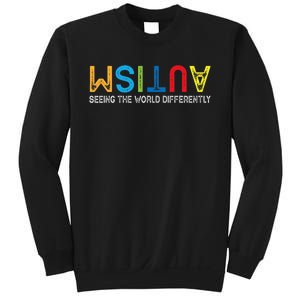 Seeing The World Differently Autism Awareness Sweatshirt