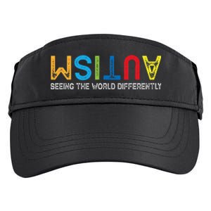 Seeing The World Differently Autism Awareness Adult Drive Performance Visor