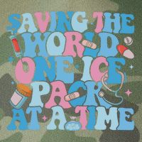 Saving The World One Ice Pack At A Time Legacy Tie Dye Trucker Hat