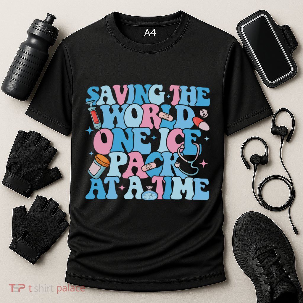 Saving The World One Ice Pack At A Time Performance Shirt