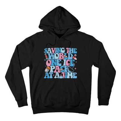 Saving The World One Ice Pack At A Time Hoodie