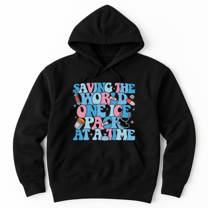 Saving The World One Ice Pack At A Time Hoodie