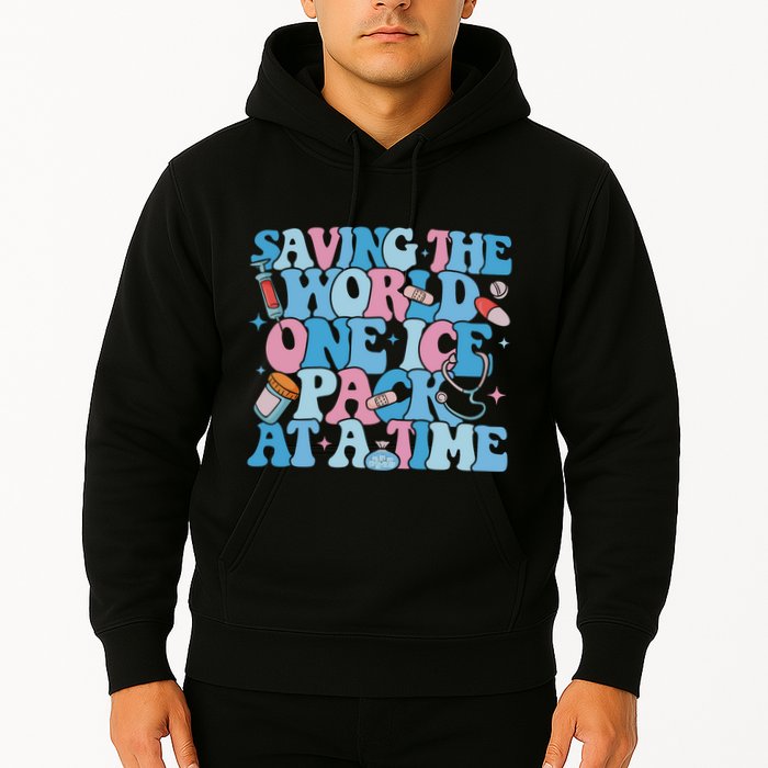 Saving The World One Ice Pack At A Time Hoodie
