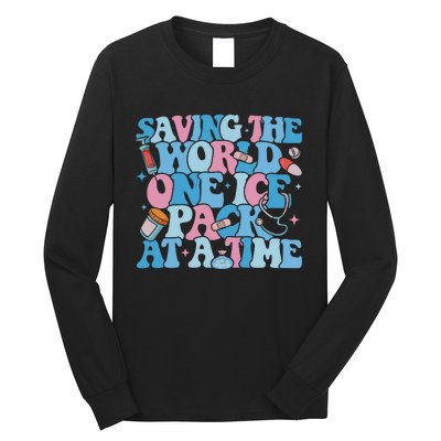 Saving The World One Ice Pack At A Time Long Sleeve Shirt