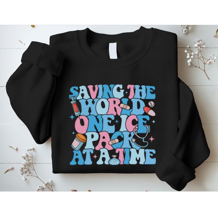 Saving The World One Ice Pack At A Time Sweatshirt