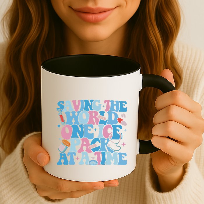 Saving The World One Ice Pack At A Time Mug
