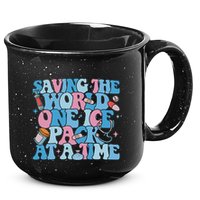 Saving The World One Ice Pack At A Time 15oz Campfire Ceramic Mug