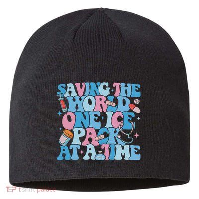 Saving The World One Ice Pack At A Time Sustainable Beanie