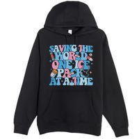 Saving The World One Ice Pack At A Time Premium Pullover Hoodie