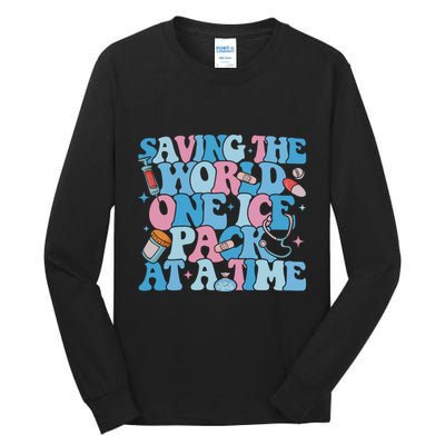 Saving The World One Ice Pack At A Time Tall Long Sleeve T-Shirt