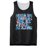 Saving The World One Ice Pack At A Time Mesh Reversible Basketball Jersey Tank